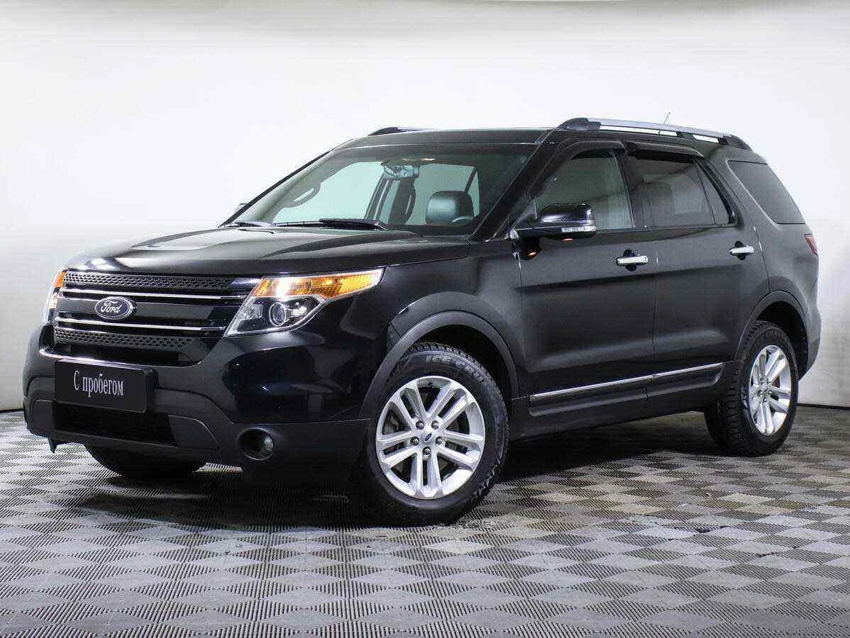 Ford Explorer, Черный, 2014, Автоматическая, 294 л.с., цена от 1 687 000 руб.