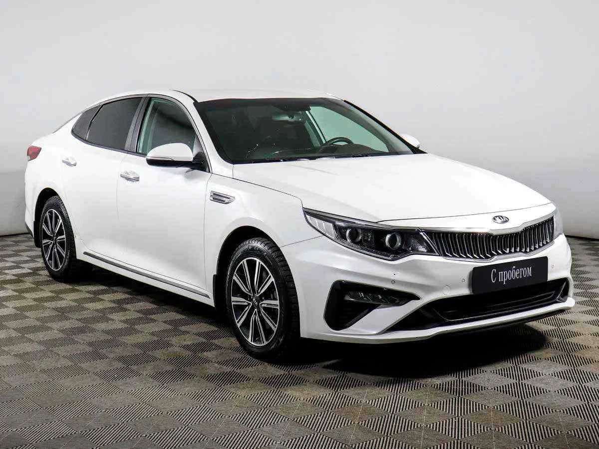KIA Optima, Белый, 2019, Автоматическая, 150 л.с., цена от 1 611 000 руб.