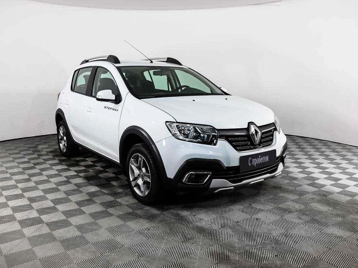 Renault Sandero, Белый, 2021, Автоматическая, 102 л.с., цена от 763 000 руб.