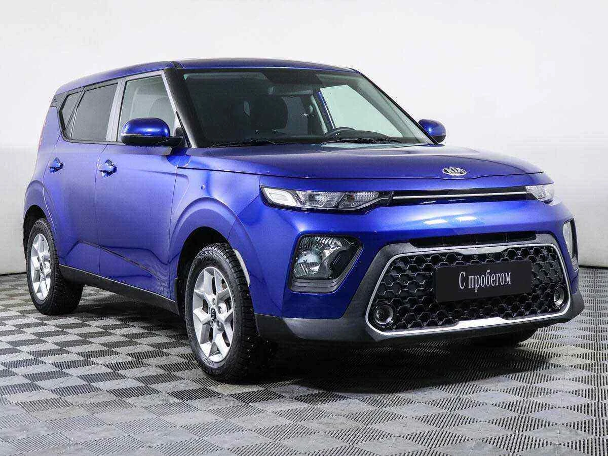 KIA Soul, Синий, 2021, Автоматическая, 123 л.с., цена от 1 575 000 руб.