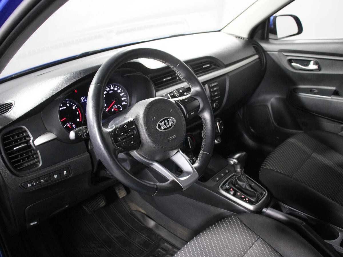 KIA RIO, Синий, 2020, Автоматическая, 123 л.с., цена от 864 000 руб.