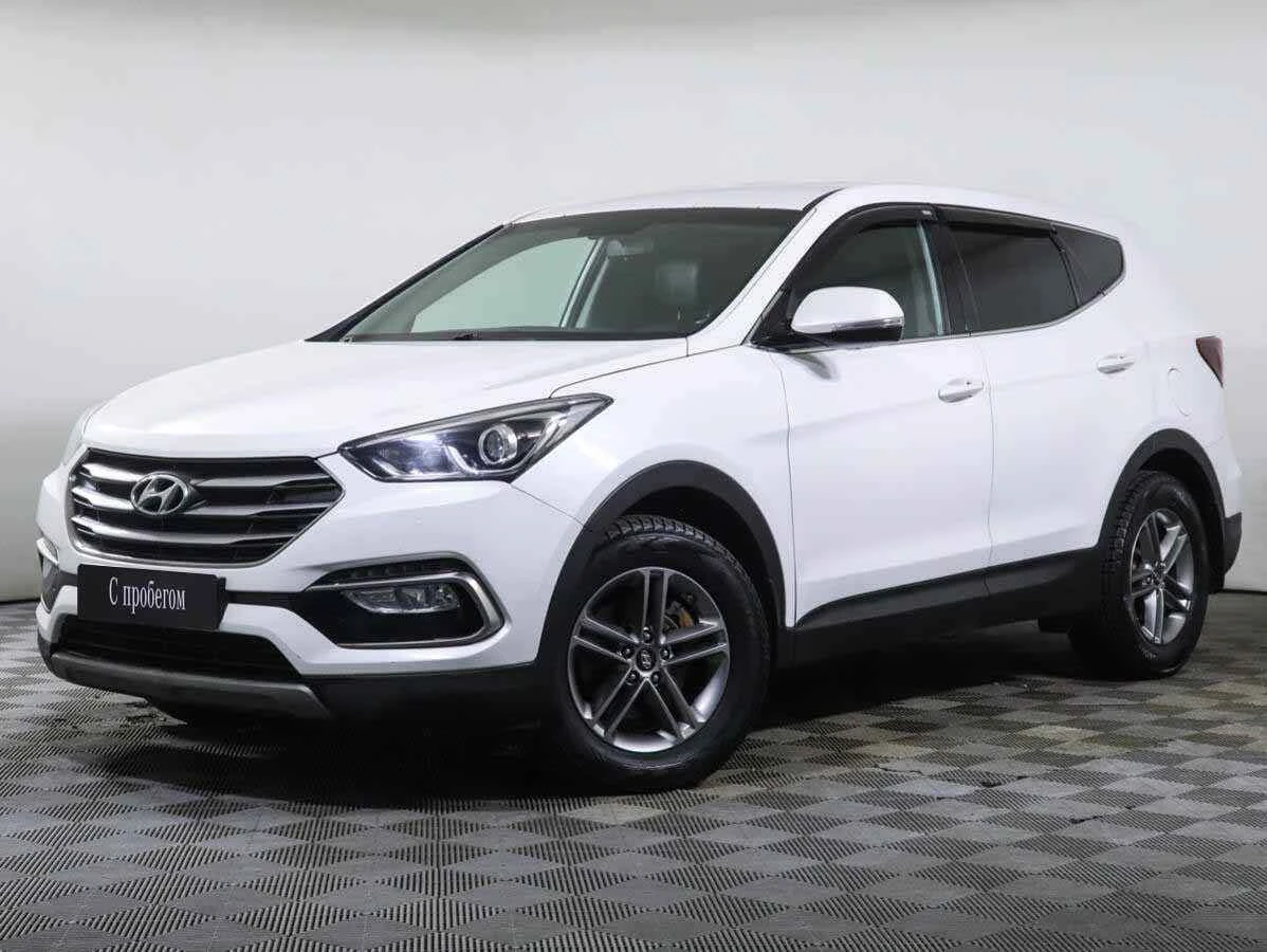 Hyundai Santa Fe, Белый, 2015, Автоматическая, 171 л.с., цена от 1 359 000 руб.