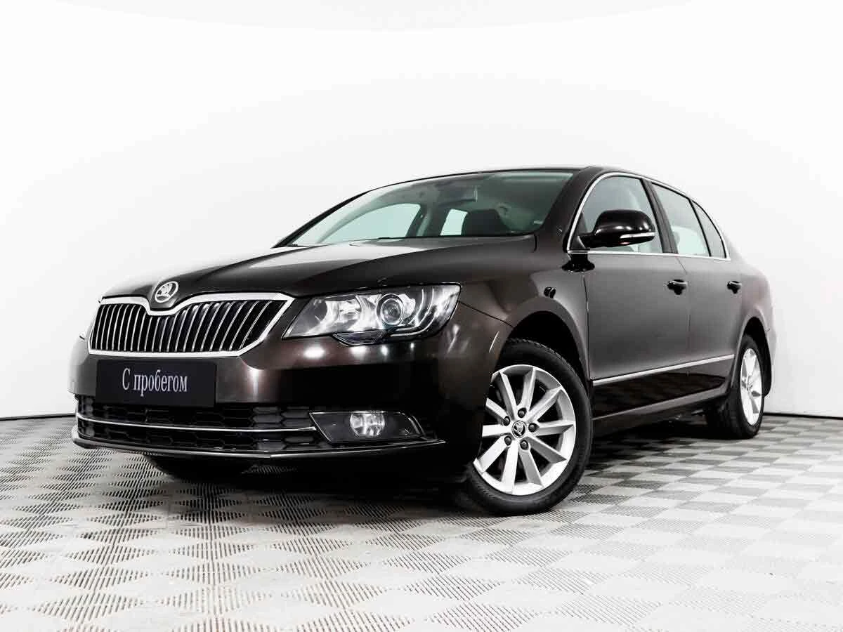 SKODA SUPERB, Коричневый, 2013, Робот, 152 л.с., цена от 673 600 руб.