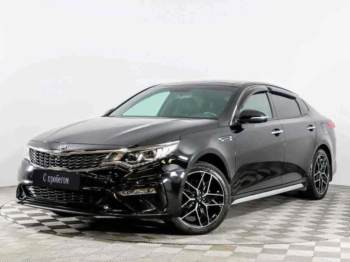 KIA Optima, Черный, 2018, Автоматическая, 188 л.с., цена от 1 416 000 руб.