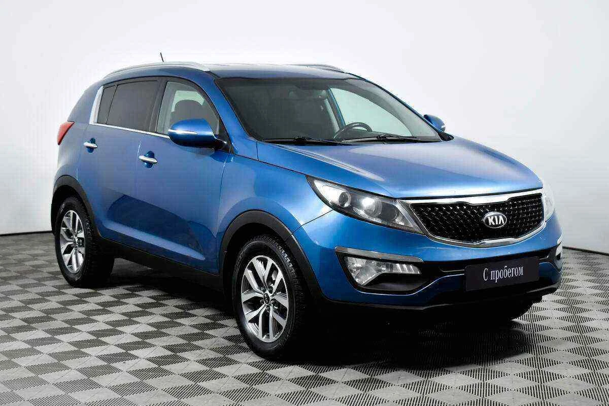 KIA Sportage, Синий, 2014, Автоматическая, 150 л.с., цена от 850 000 руб.