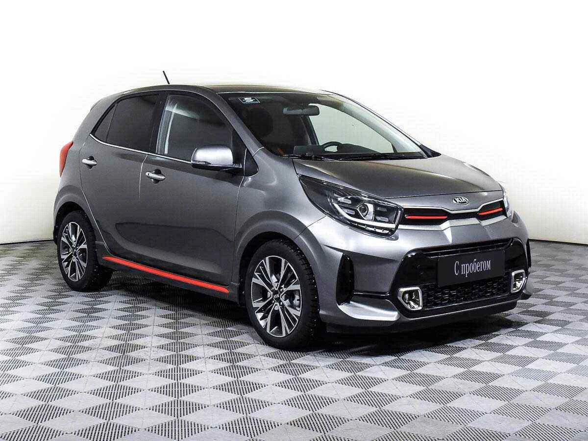 KIA Picanto, Серый, 2021, Автоматическая, 84 л.с., цена от 1 200 000 руб.