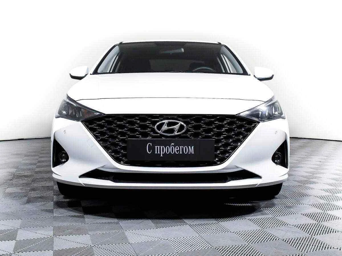 Hyundai Solaris, Белый, 2021, Автоматическая, 123 л.с., цена от 1 035 000 руб.