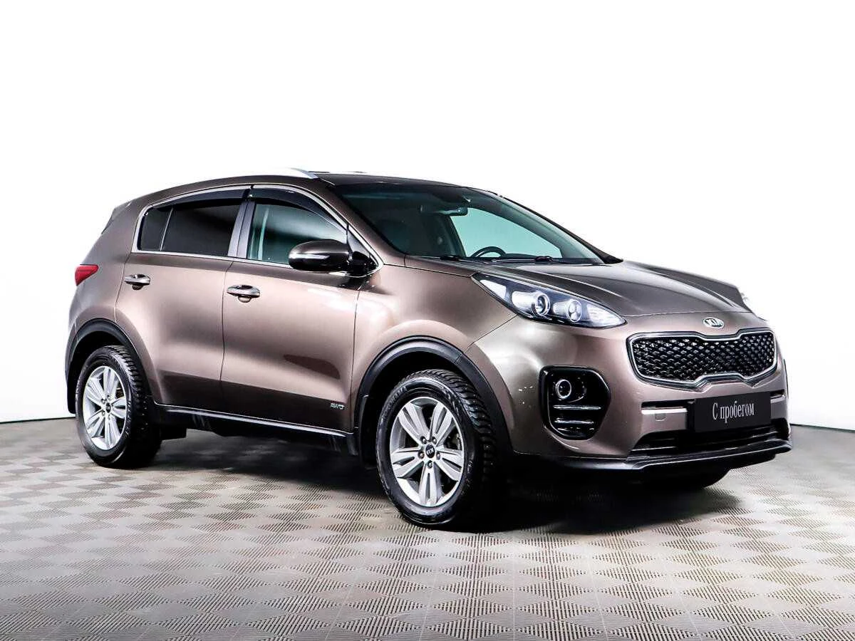 KIA SPORTAGE, Коричневый, 2017, Автоматическая, 150 л.с., цена от 1 304 000 руб.