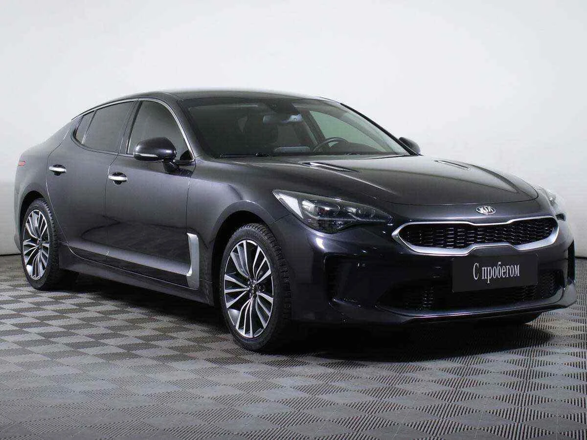 KIA Stinger, Черный, 2018, Автоматическая, 247 л.с., цена от 1 978 000 руб.