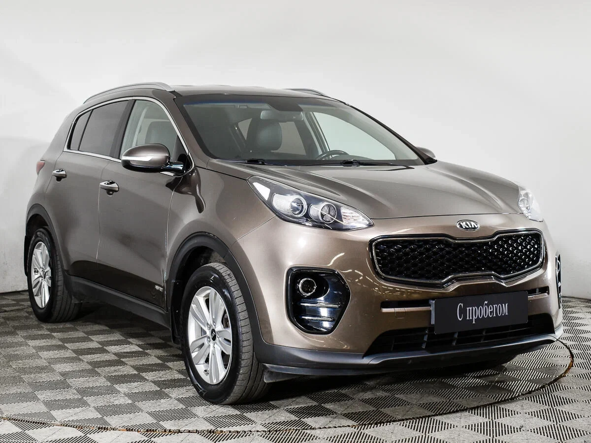 KIA Sportage, Коричневый, 2017, Автоматическая, 150 л.с., цена от 1 421 900 руб.
