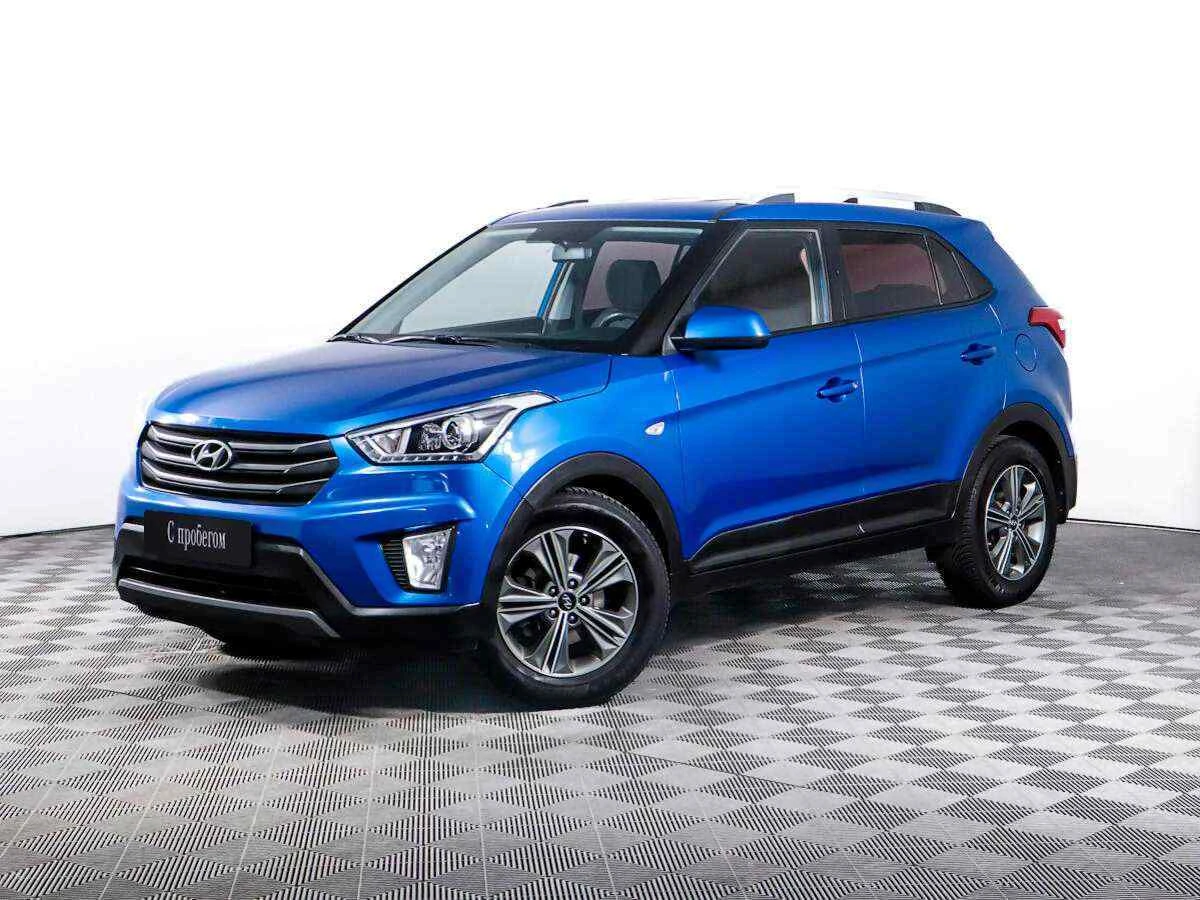 Hyundai Creta, Синий, 2017, Автоматическая, 123 л.с., цена от 1 019 000 руб.