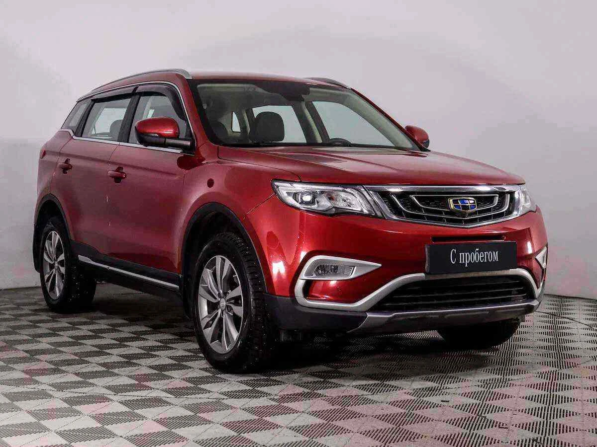 Geely Atlas, Красный, 2021, Автоматическая, 149 л.с., цена от 1 503 000 руб.