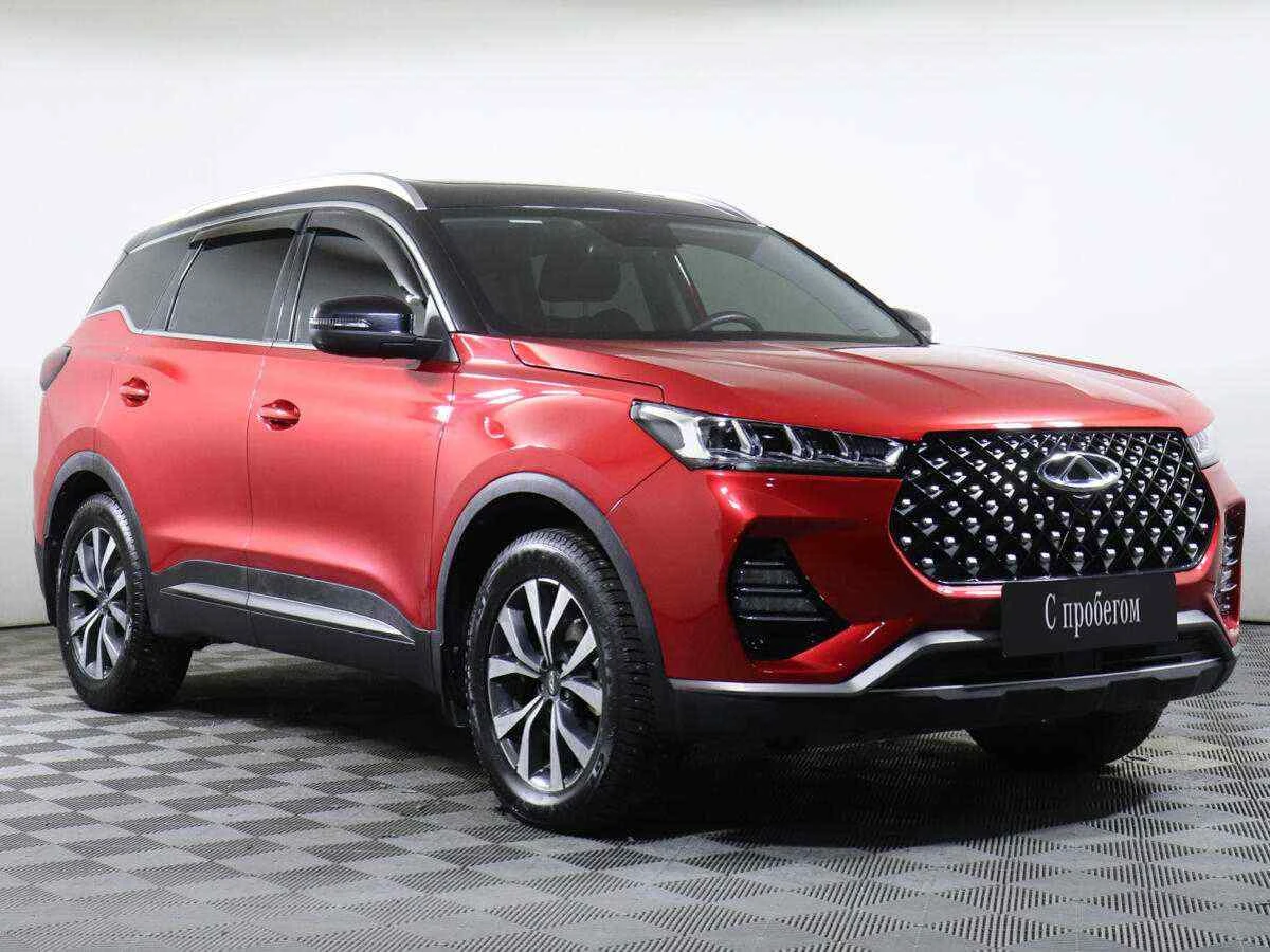 Chery Tiggo 7 Pro, Красный, 2022, Вариатор, 147 л.с., цена от 1 770 000 руб.