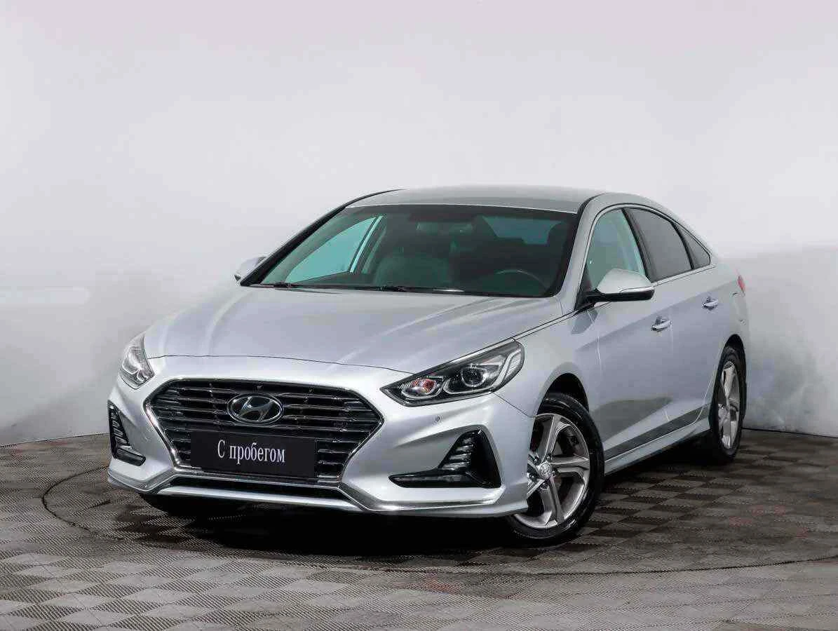 Hyundai Sonata, Серебряный, 2019, Автоматическая, 188 л.с., цена от 1 399 000 руб.