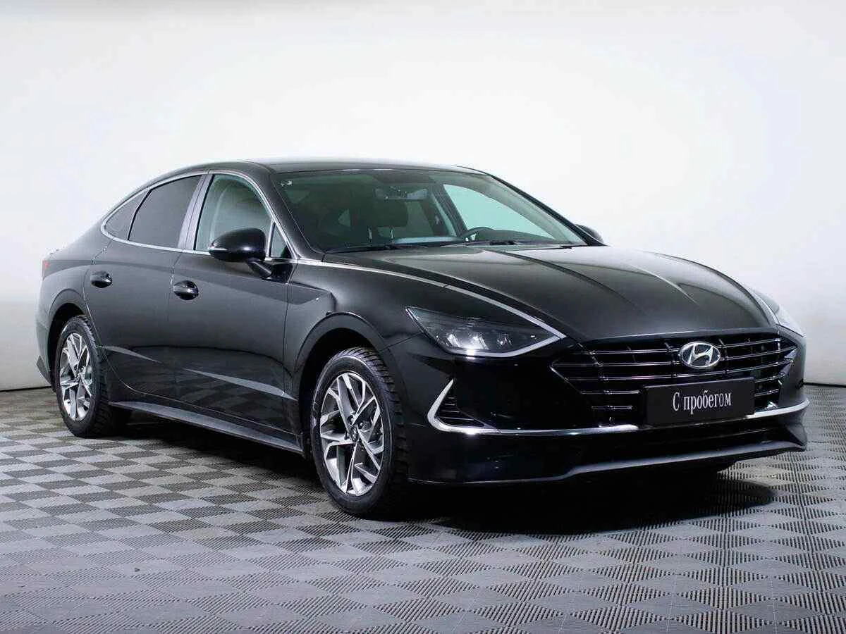 Hyundai Sonata, Черный, 2021, Автоматическая, 150 л.с., цена от 1 899 000 руб.