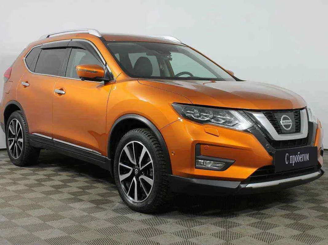 Nissan X-Trail, Оранжевый, 2018, Вариатор, 171 л.с., цена от 1 701 000 руб.