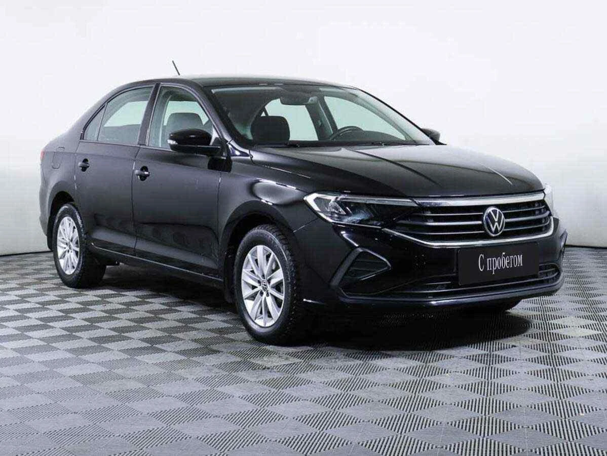 Volkswagen Polo, Черный, 2021, Автоматическая, 110 л.с., цена от 1 390 000 руб.