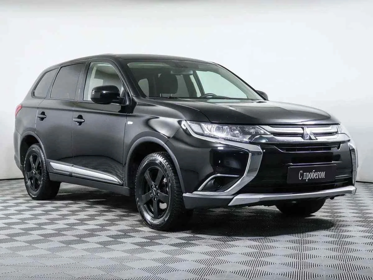 Mitsubishi Outlander, Черный, 2017, Вариатор, 146 л.с., цена от 1 247 000 руб.