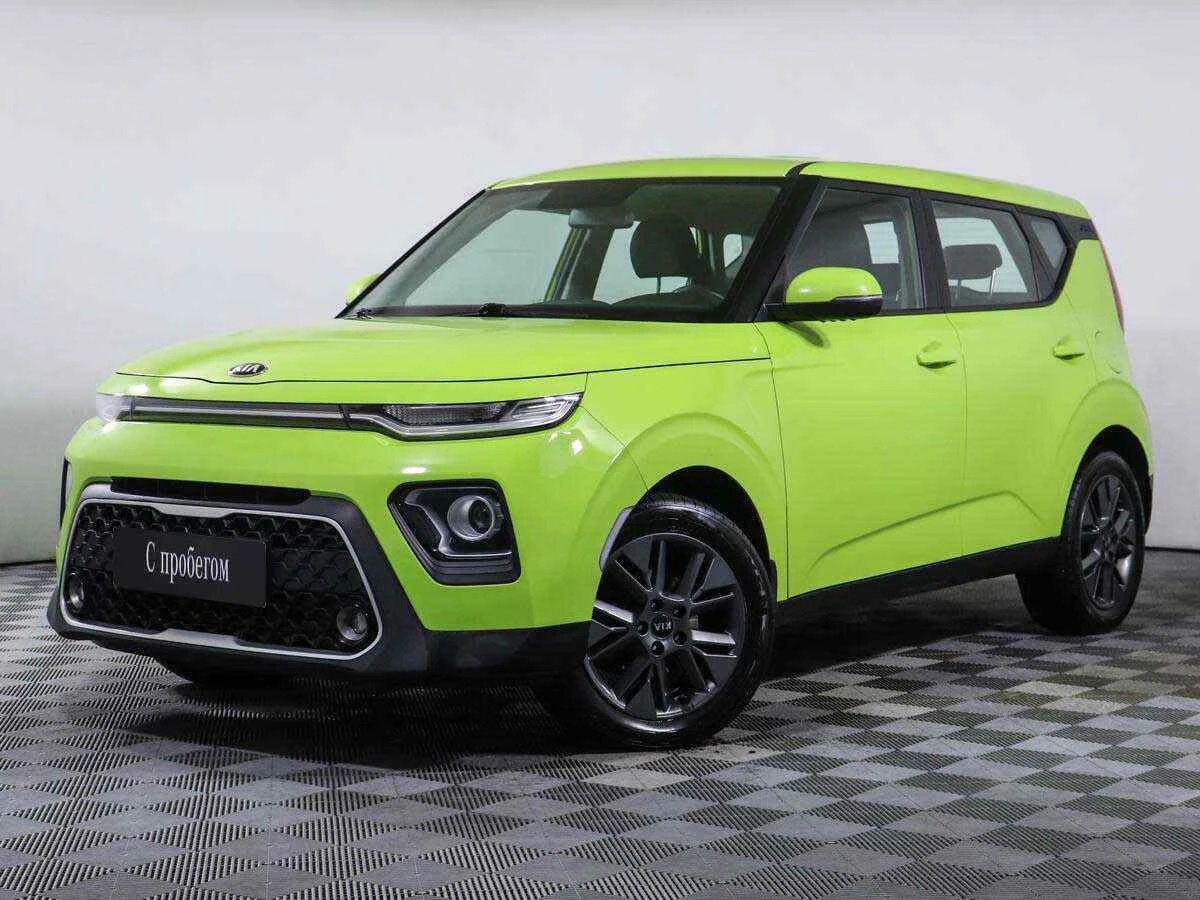 KIA Soul, Зеленый, 2020, Автоматическая, 150 л.с., цена от 1 450 000 руб.