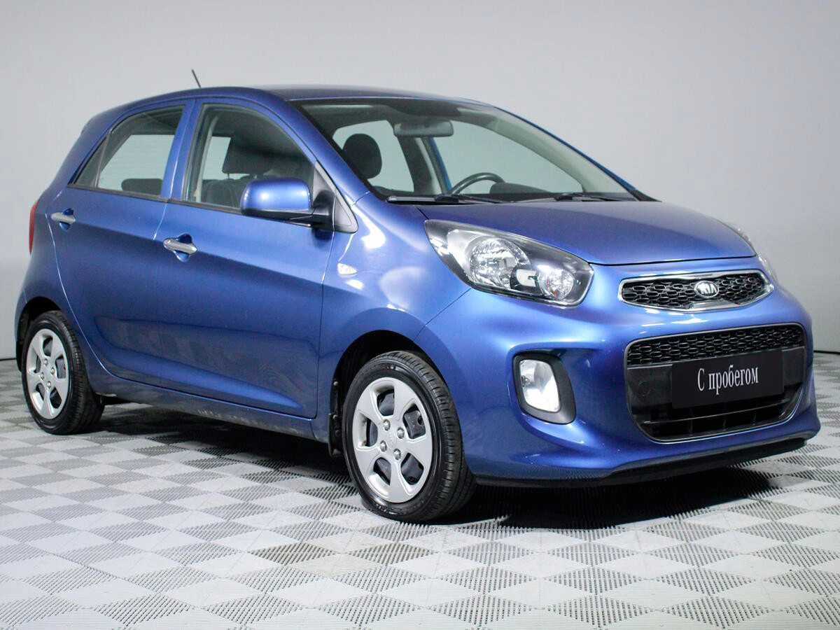 KIA PICANTO, Голубой, 2015, Автоматическая, 85 л.с., цена от 640 000 руб.