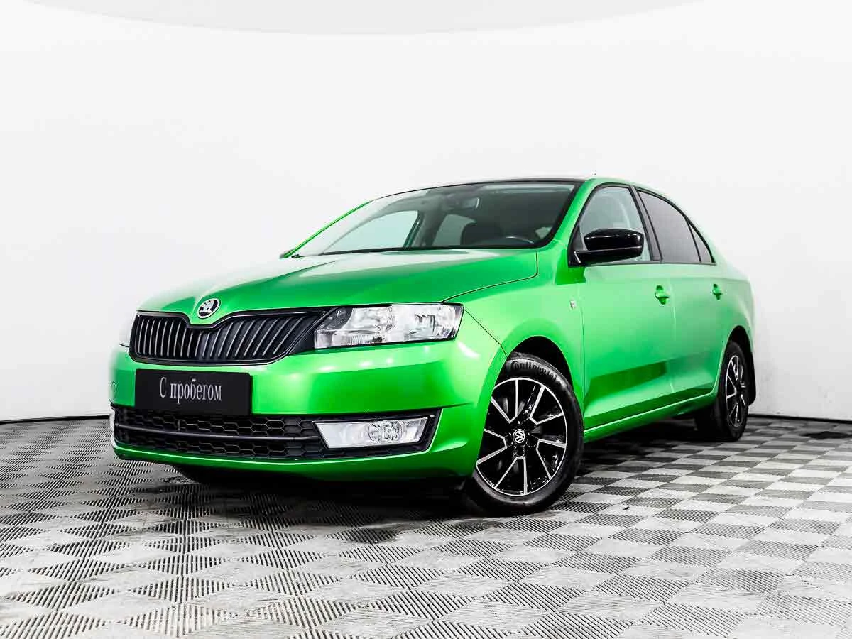 SKODA RAPID, Зеленый, 2017, Автоматическая, 110 л.с., цена от 713 600 руб.