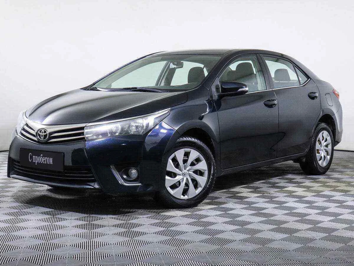 Toyota Corolla, Синий, 2013, Вариатор, 122 л.с., цена от 737 000 руб.