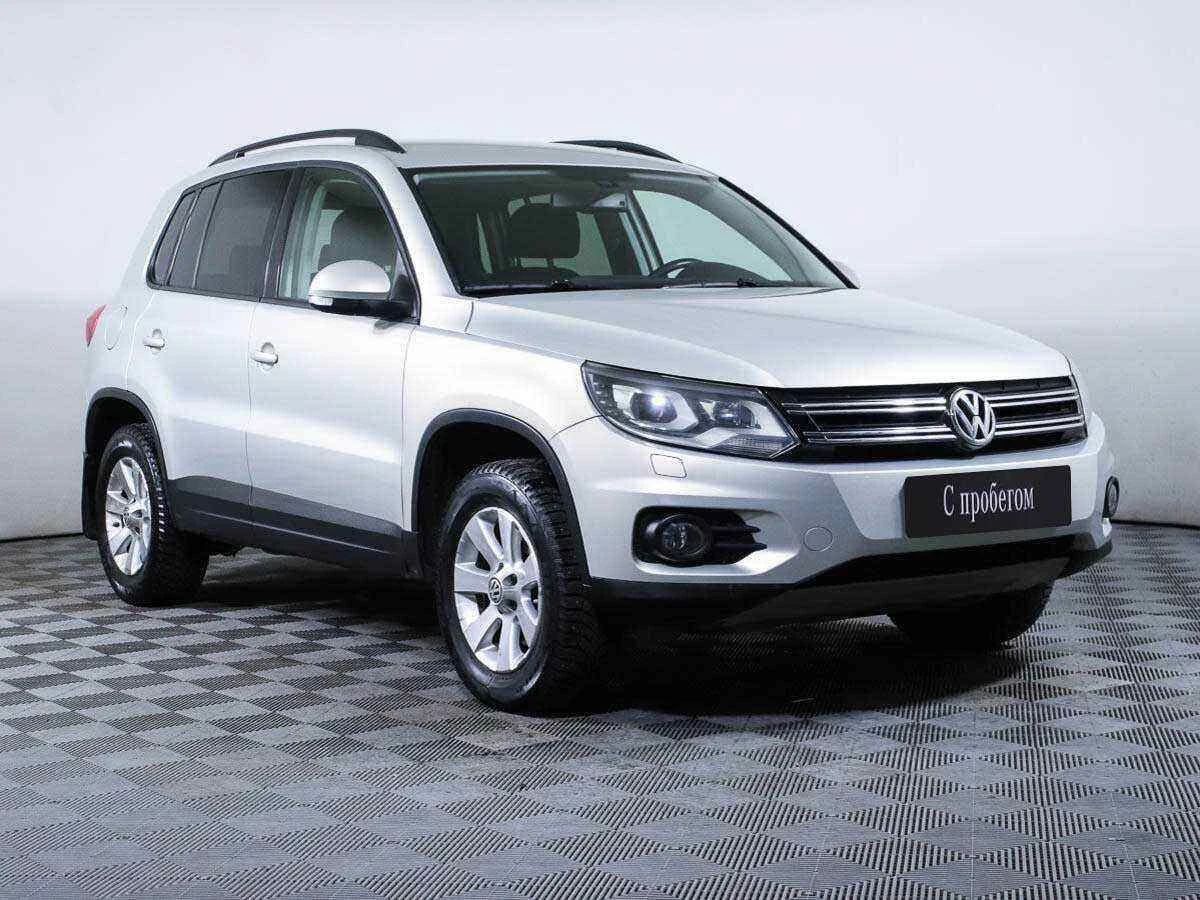 Volkswagen Tiguan, Серебряный, 2012, Автоматическая, 170 л.с., цена от 577 000 руб.