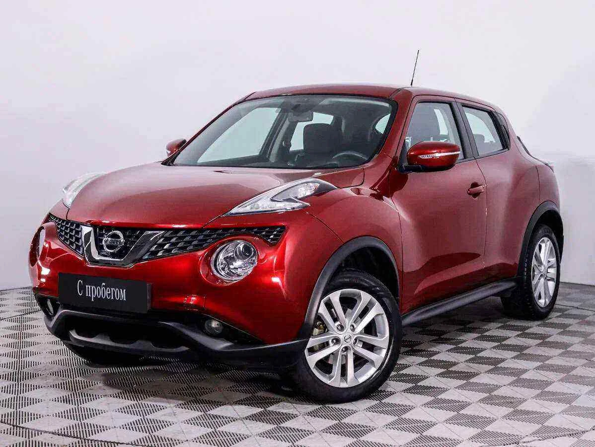 Nissan Juke, Красный, 2018, Вариатор, 117 л.с., цена от 1 495 000 руб.