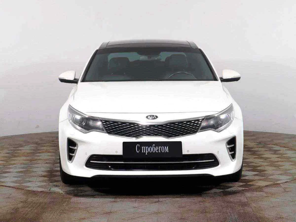 KIA Optima, Белый, 2016, Автоматическая, 185 л.с., цена от 1 260 000 руб.