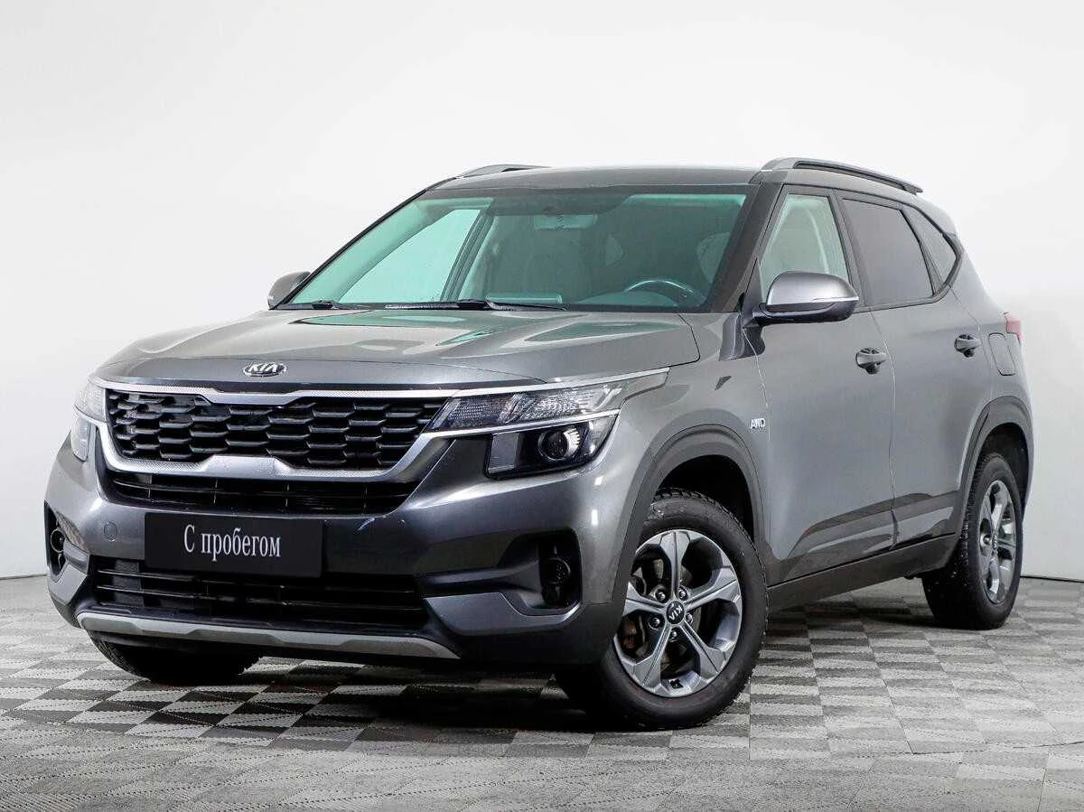 KIA SELTOS, Серый, 2020, Автоматическая, 121 л.с., цена от 1 472 000 руб.