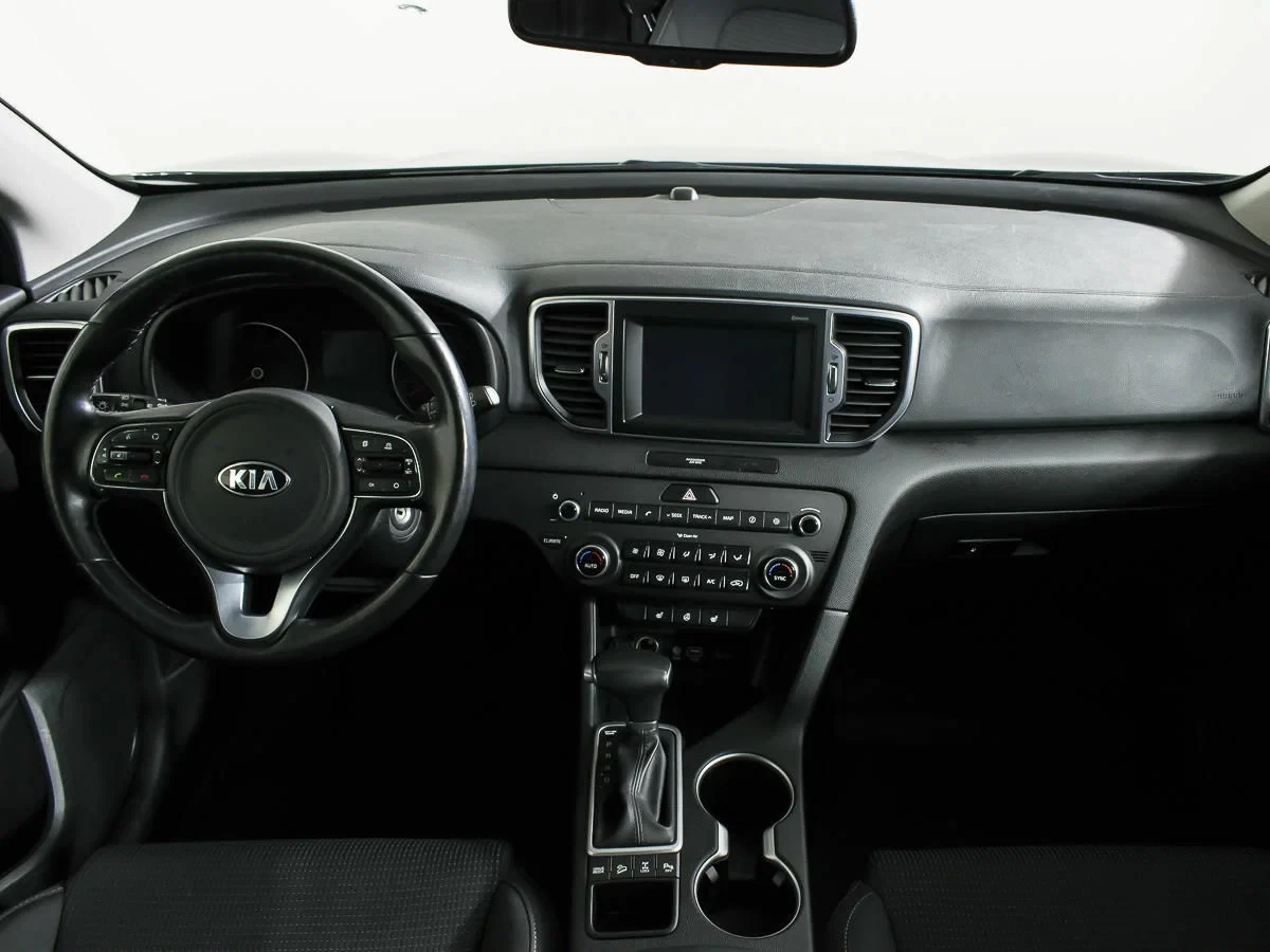 KIA Sportage, Черный, 2017, Автоматическая, 150 л.с., цена от 1 577 500 руб.