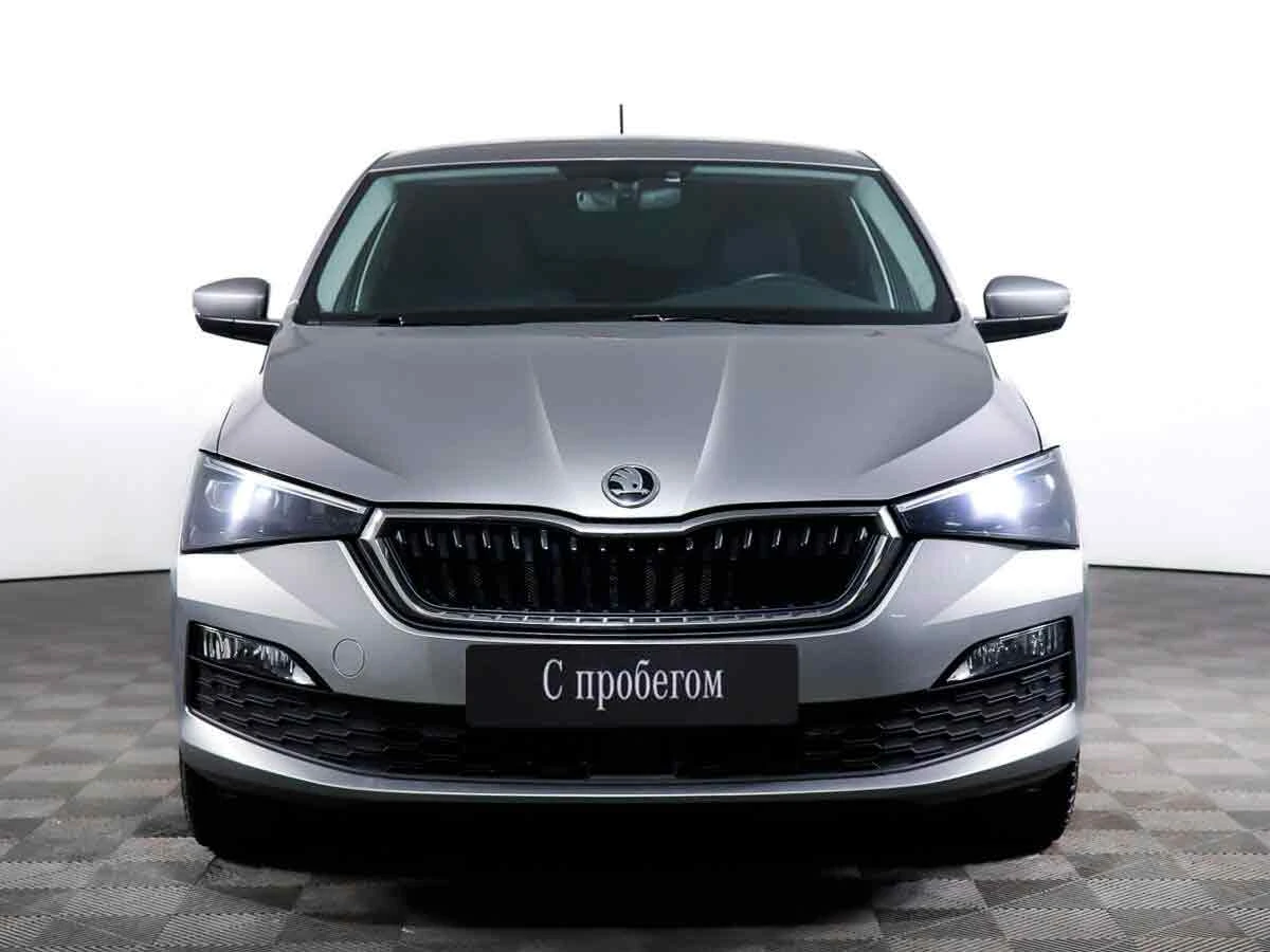 SKODA RAPID, Серебряный, 2021, Робот, 125 л.с., цена от 1 341 600 руб.