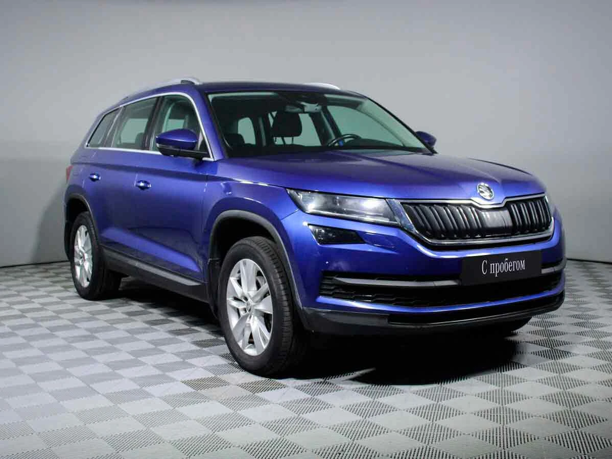 SKODA KODIAQ, Синий, 2018, Робот, 150 л.с., цена от 1 670 400 руб.