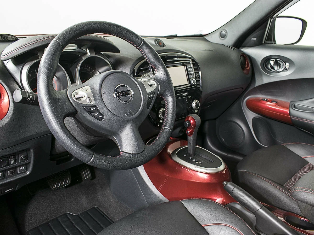Nissan Juke, Красный, 2017, Вариатор, 117 л.с., цена от 1 199 000 руб.