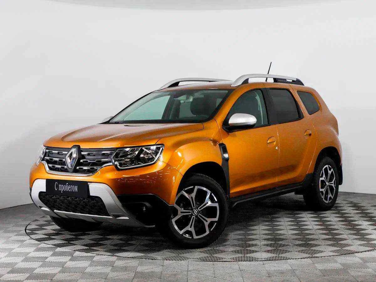 Renault Duster, Оранжевый, 2021, Вариатор, 150 л.с., цена от 1 923 000 руб.