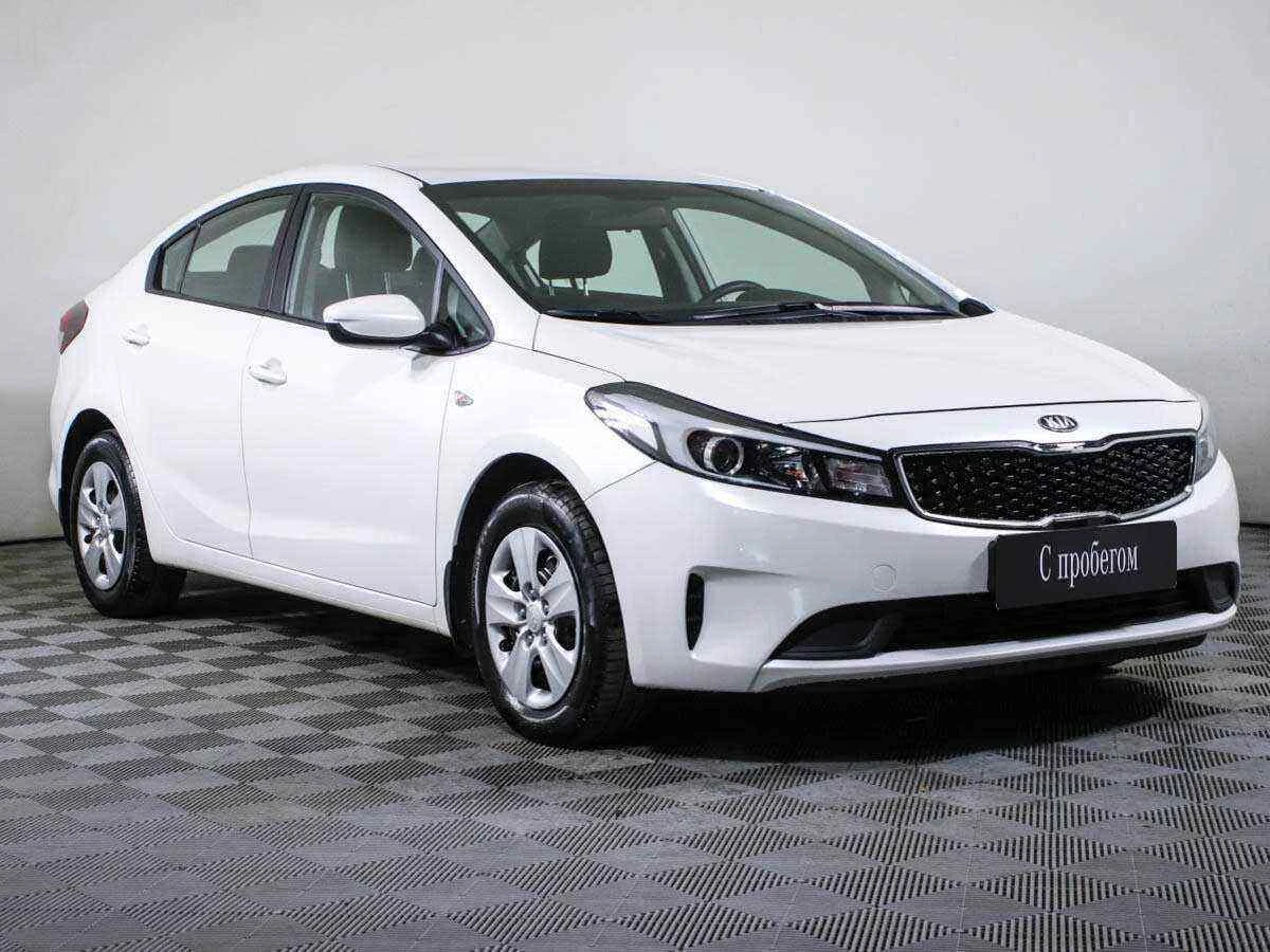 KIA Cerato, Белый, 2018, Автоматическая, 130 л.с., цена от 800 000 руб.