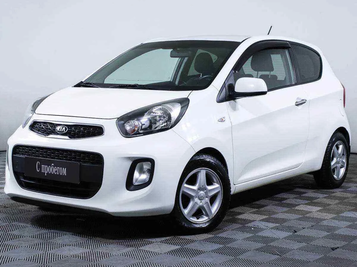 KIA Picanto, Белый, 2015, Автоматическая, 85 л.с., цена от 470 000 руб.
