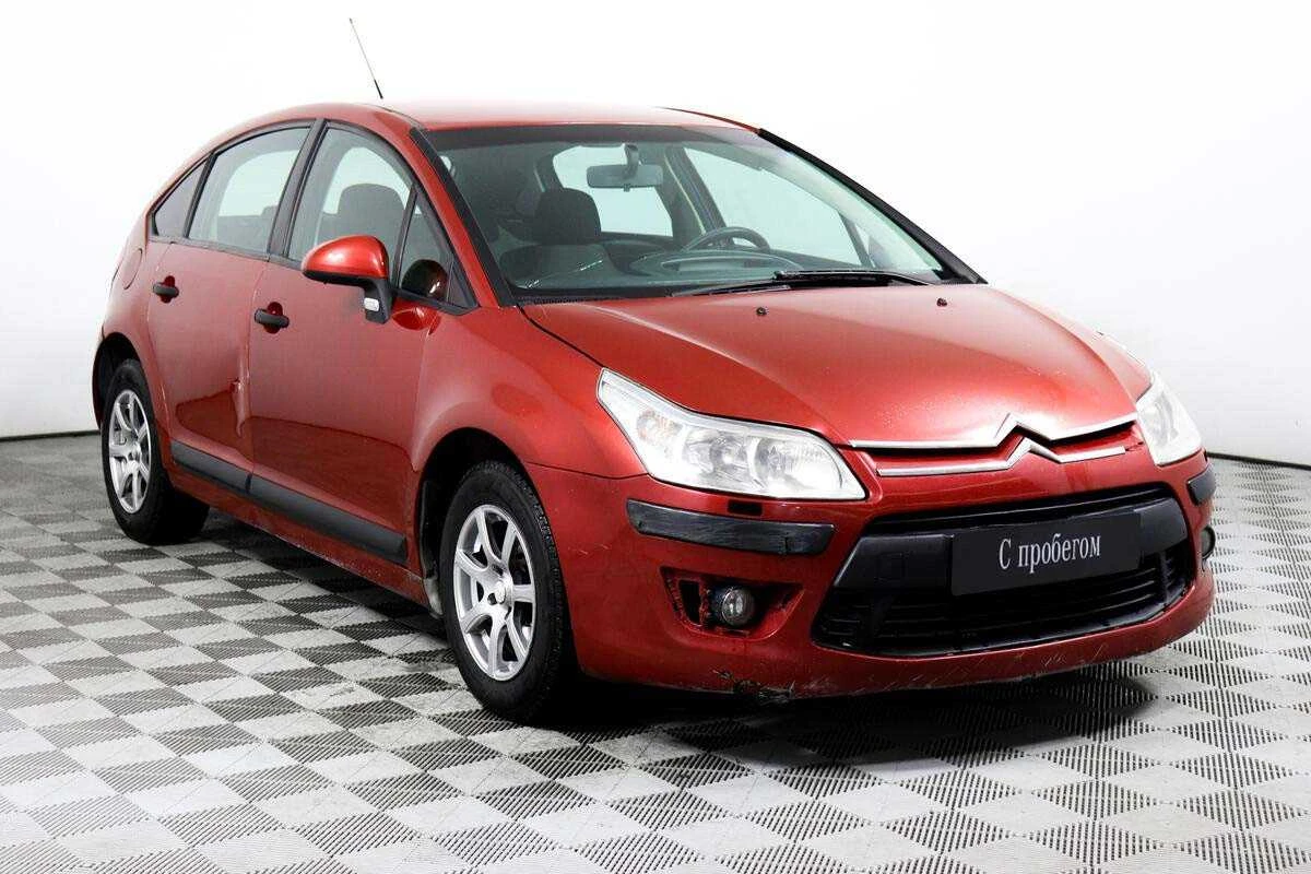 CITROEN C4, Красный, 2008, Механическая, 109 л.с., цена от 200 000 руб.