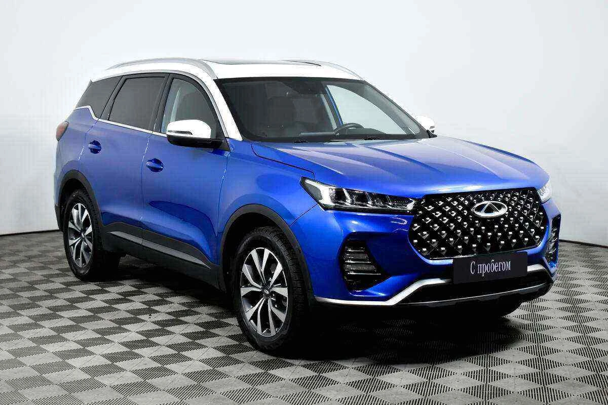 Chery Tiggo 7 Pro, Синий, 2021, Вариатор, 147 л.с., цена от 1 464 000 руб.