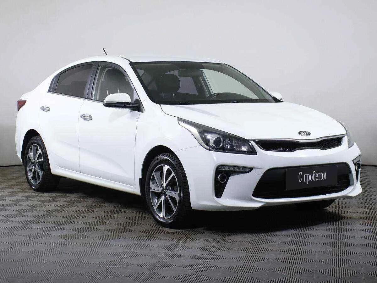 KIA Rio, Белый, 2019, Автоматическая, 123 л.с., цена от 798 000 руб.