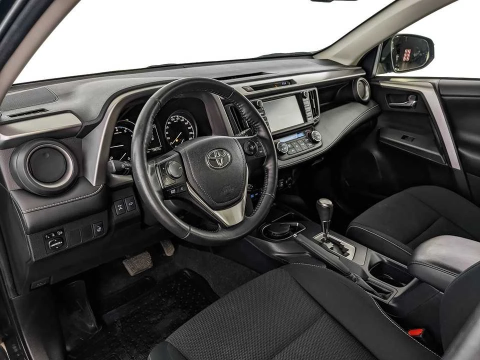 TOYOTA RAV4, Черный, 2018, Вариатор, 146 л.с., цена от 1 676 800 руб.
