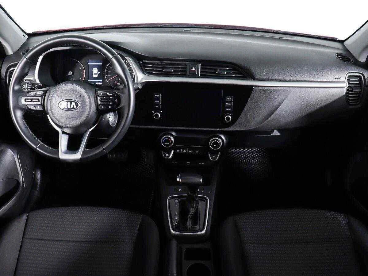 KIA Rio, Красный, 2021, Автоматическая, 123 л.с., цена от 1 049 000 руб.