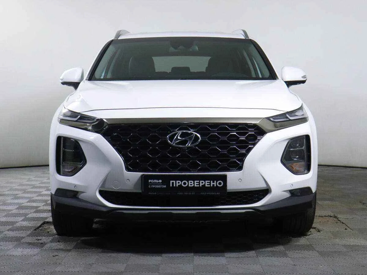 Hyundai Santa Fe, Белый, 2018, Автоматическая, 186 л.с., цена от 1 544 000 руб.