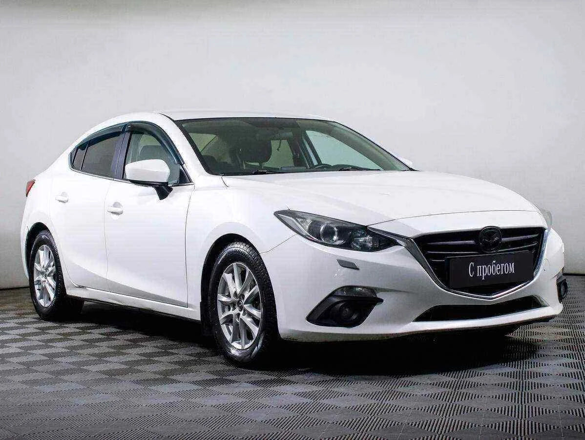 Mazda 3, Белый, 2014, Автоматическая, 120 л.с., цена от 540 000 руб.