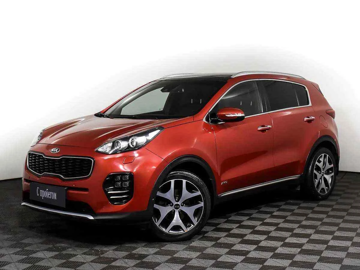 KIA Sportage, Красный, 2016, Робот, 177 л.с., цена от 1 416 500 руб.