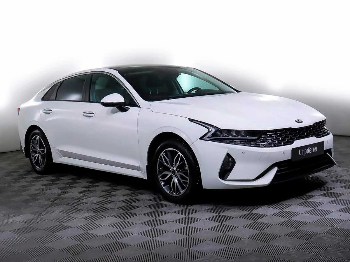 KIA K5, Белый, 2020, Автоматическая, 150 л.с., цена от 1 736 000 руб.