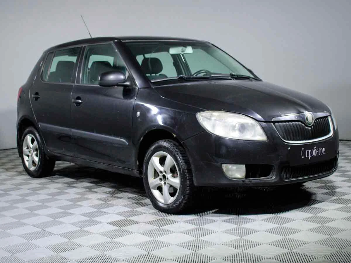 SKODA FABIA, Черный, 2007, Автоматическая, 105 л.с., цена от 416 000 руб.