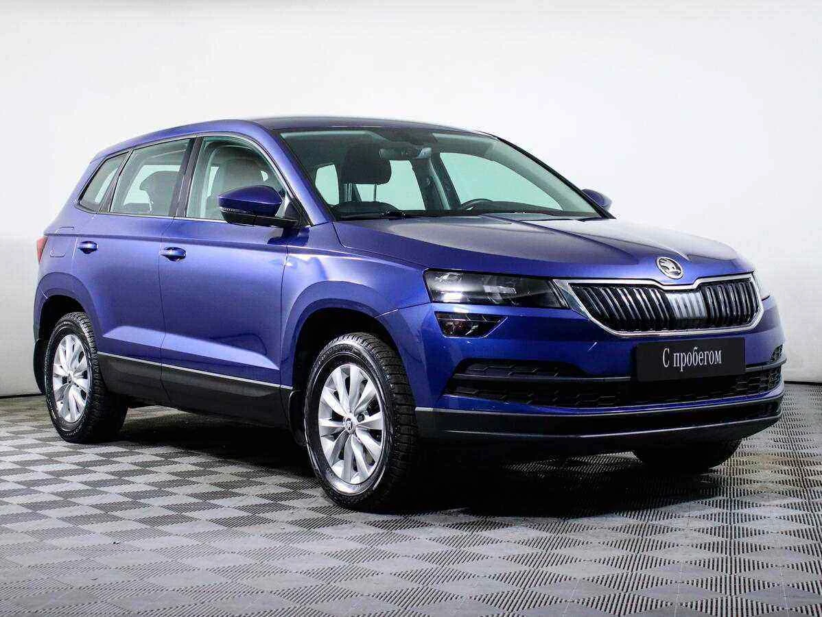 Skoda Karoq, Синий, 2019, Робот, 150 л.с., цена от 1 450 000 руб.
