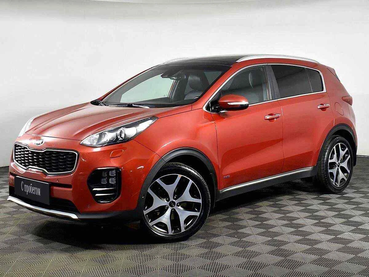 KIA Sportage, Оранжевый, 2016, Робот, 177 л.с., цена от 1 393 500 руб.