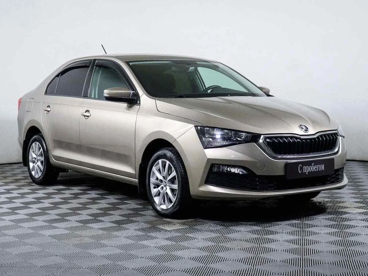 Skoda Rapid, Бежевый, 2020, Автоматическая, 110 л.с., цена от 930 000 руб.
